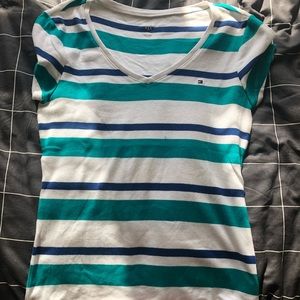 Tommy Hilfiger Striped V neck shirt